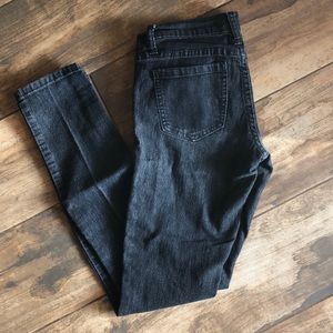 Forever 21 black skinny jeans.